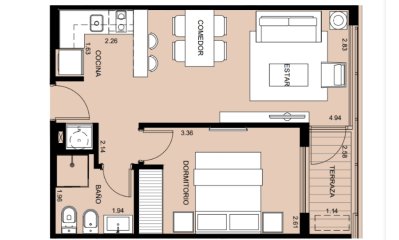 Venta Apartamento 1 Dormitorio A Estrenar Ocean Drive Country Torre Roosevelt En Punta Del Este