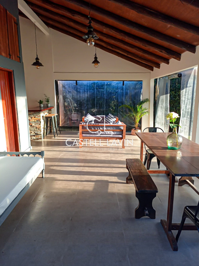 Casa ID.634 - Alquiler Temporal Casa 3 Dormitorios con Piscina Pinares Punta del Este