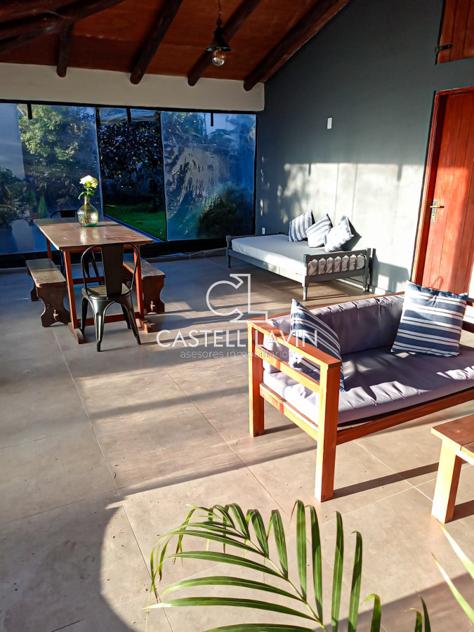 Casa ID.634 - Alquiler Temporal Casa 3 Dormitorios con Piscina Pinares Punta del Este