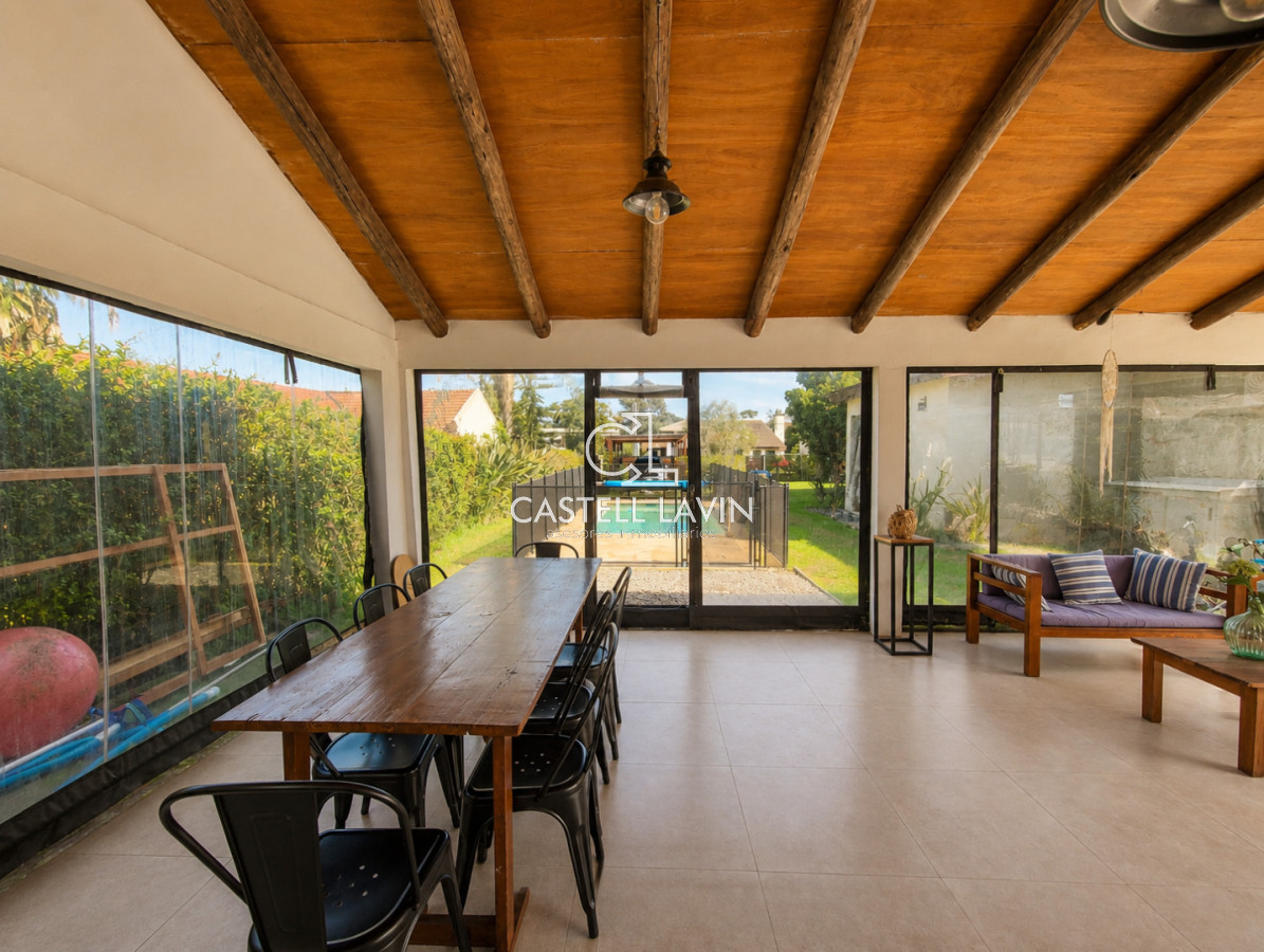 Casa ID.634 - Alquiler Temporal Casa 3 Dormitorios con Piscina Pinares Punta del Este