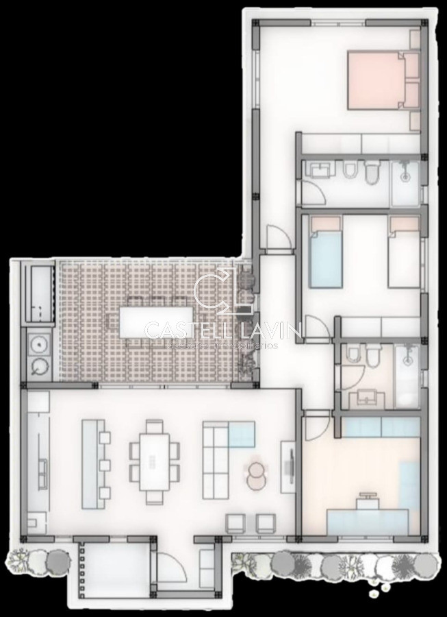 Casa ID.764 - Venta Casa moderna 3 Dormitorios en construcción Piedras del Chileno Punta del Este
