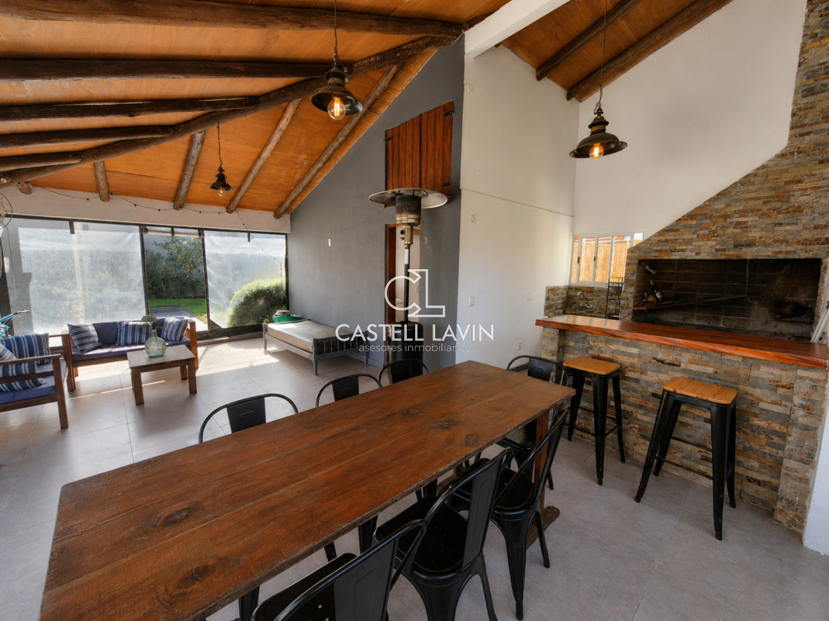 Casa ID.634 - Alquiler Temporal Casa 3 Dormitorios con Piscina Pinares Punta del Este