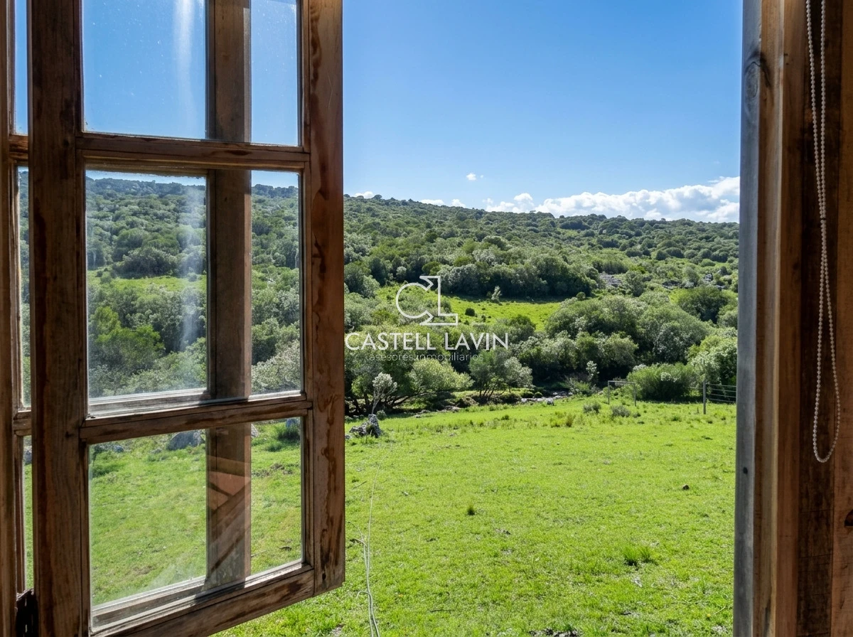 Chacra ID.1168 - Venta Chacra Turistica 5 hectáreas con cabaña 2 Dormitorios en Sierras de Carape Maldonado
