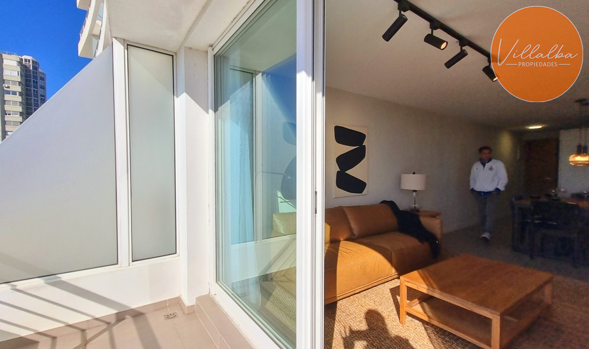 Apartamento ID.3088 - Amplio apartamento de 1 dormitorio, con 2 baños. Balcón, Losa radiante, en edificio con todos los Amenities. Ideal para todo el año. Punta del Este. 
