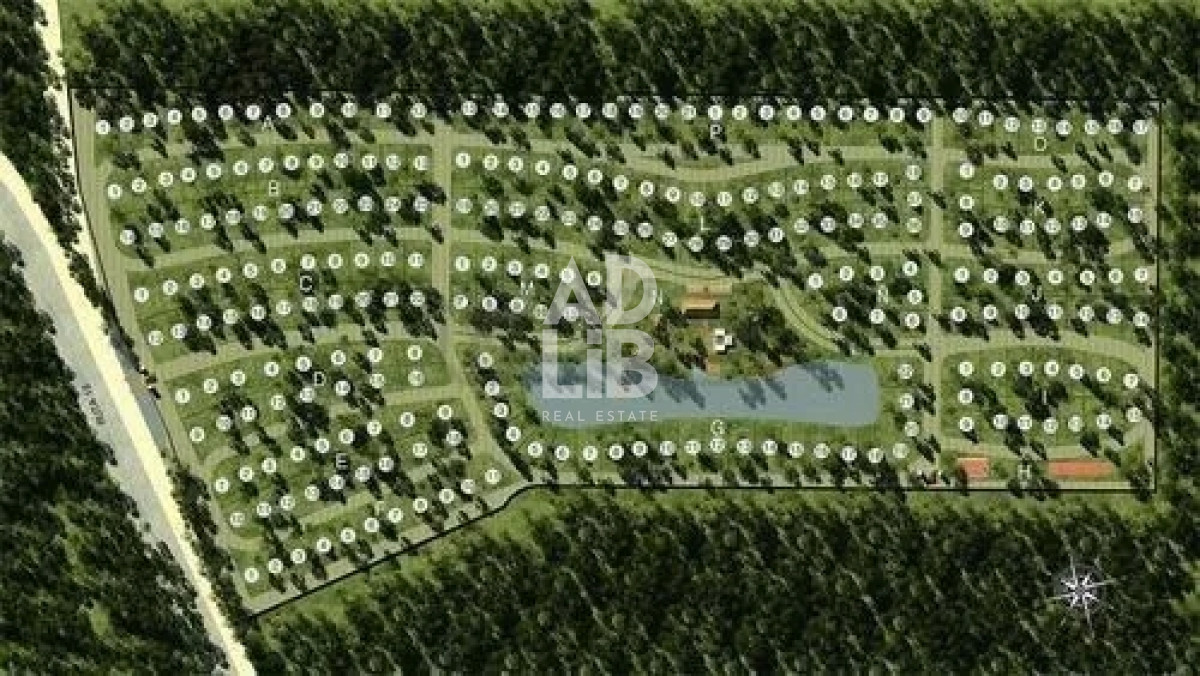Terreno ID.190 - Único terreno esquinero en el barrio privado Desing Village, 1454 m2. Solanas. Punta Ballena.