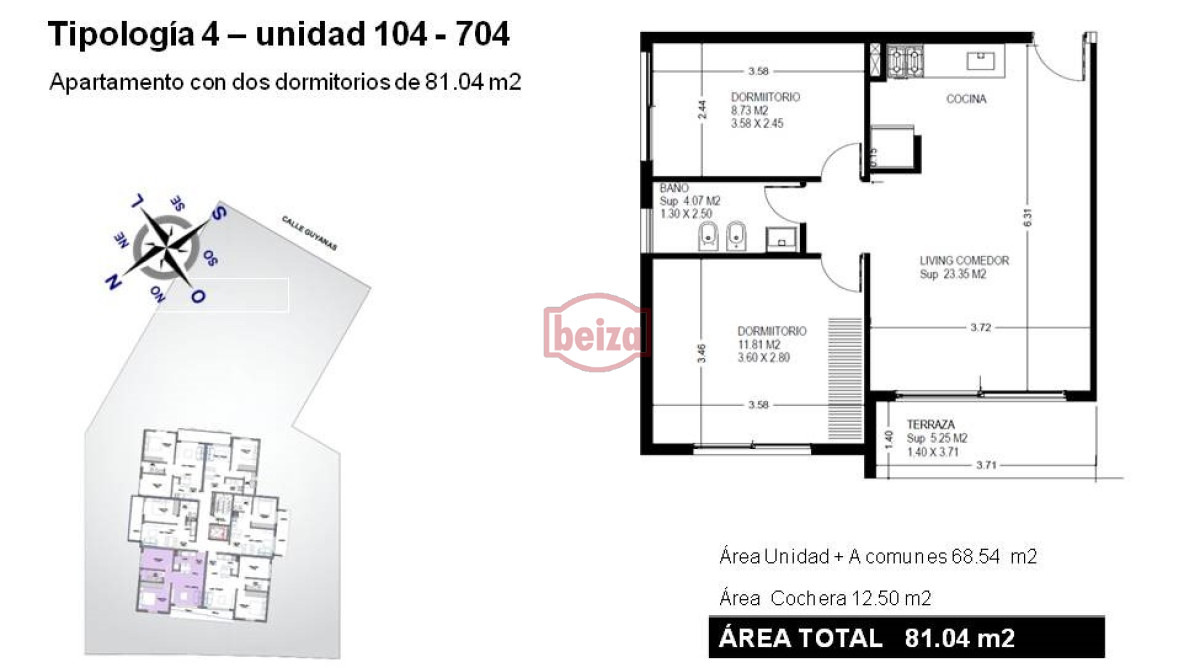 Apartamento ID.166326/APARTAMENTO-EN-VENTA-1-DORMITORIO-y-MEDIO-PENINSULA - Apartamentos en Venta a ESTRENAR - Proyecto en Obra Vivienda promovida - Exoneración de impuestos