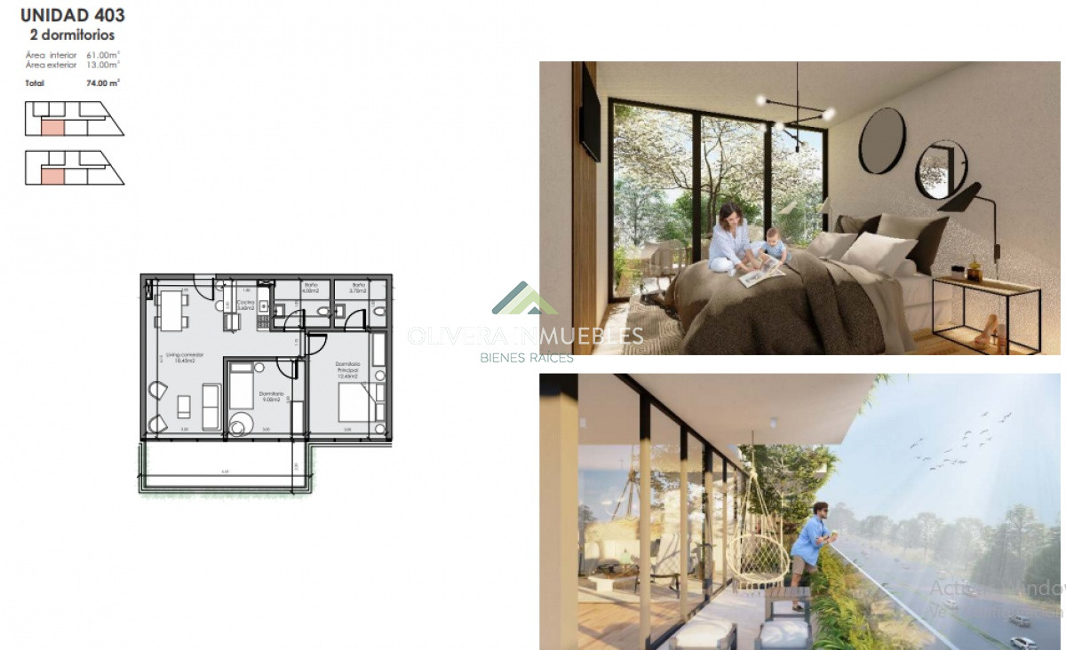 Apartamento ID.9415 - Apartamento en venta de 2 dormitorios