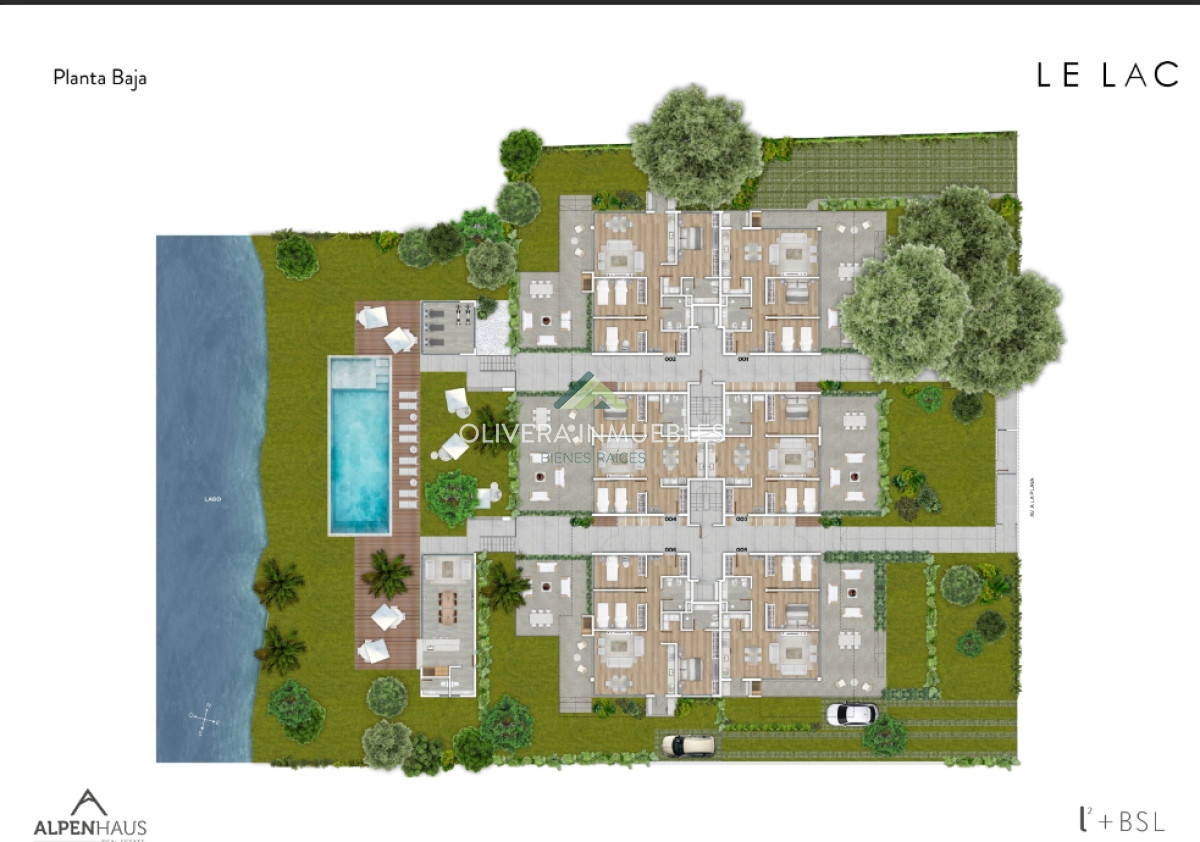 Apartamento ID.12607 - Apartamento en venta de 3 dormitorios en edificio Le Lac