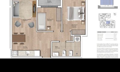 Venta apartamento de 2 dormitorio - La Blanqueada - ENTREGA Cuarto Trimestre 2022