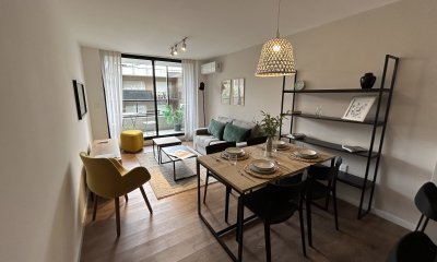 VENTA APARTAMENTO 1 DORMITORIO CON BALCON AL FRENTE EN TRES CRUCES. ESTRENE EN FEBRERO 2022