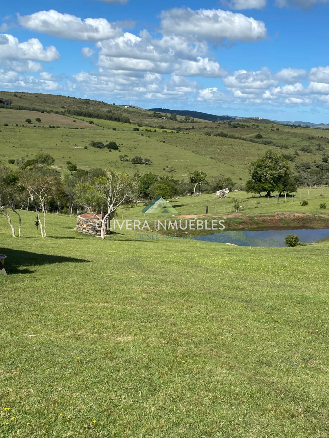 Chacra ID.11680 - Hermosa chacra con arrollo y 2 tajamares Pueblo Edén 