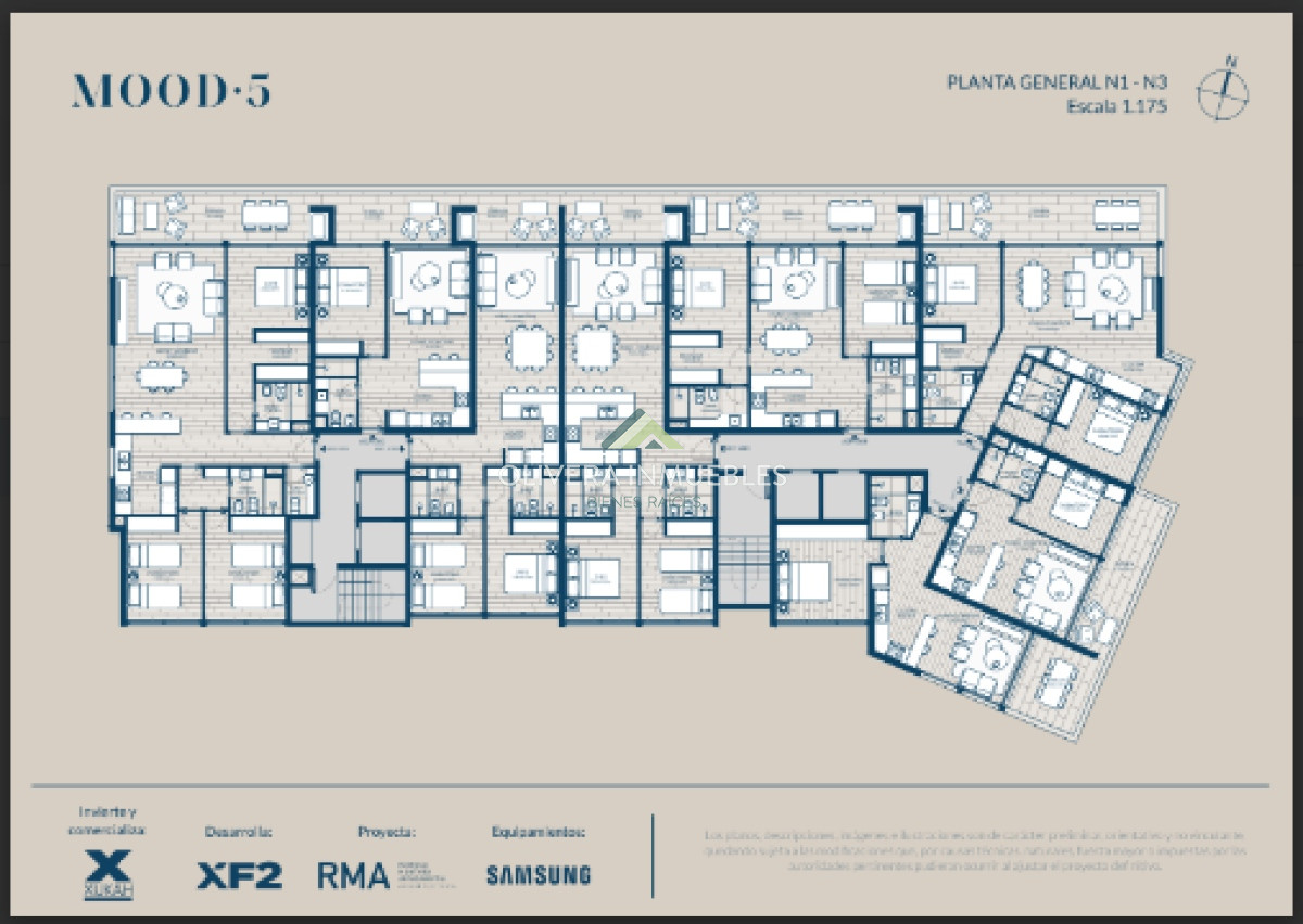 Apartamento ID.12093 - Apratamento en venta de 2 dormitorios Playa mansa Punta del Este 