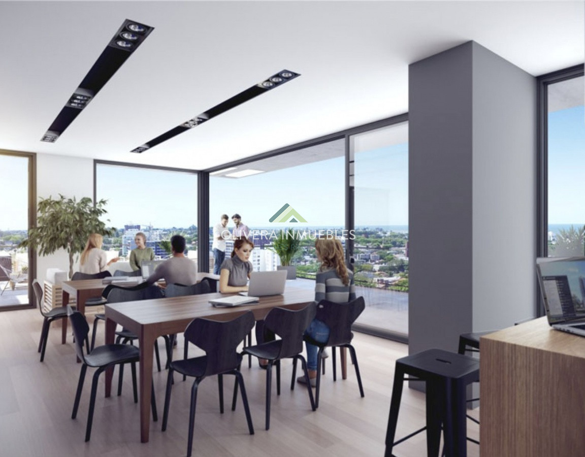 Apartamento ID.7577 - Venta Monoambiente en Malvin a estrenar y varios amenities.