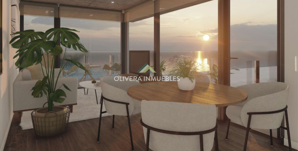 Apartamento ID.11627 - Apartamento en venta 1 dormitorio en primera linea de Playa Mansa, Punta del Este