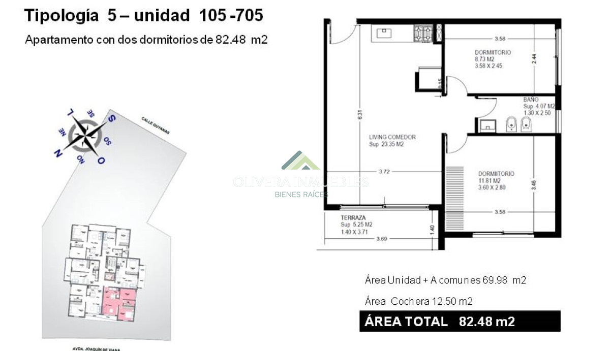 Apartamento ID.8486 - Apartamentos en Venta - Proyecto en Obra Vivienda promovida - Exoneración de impuestos