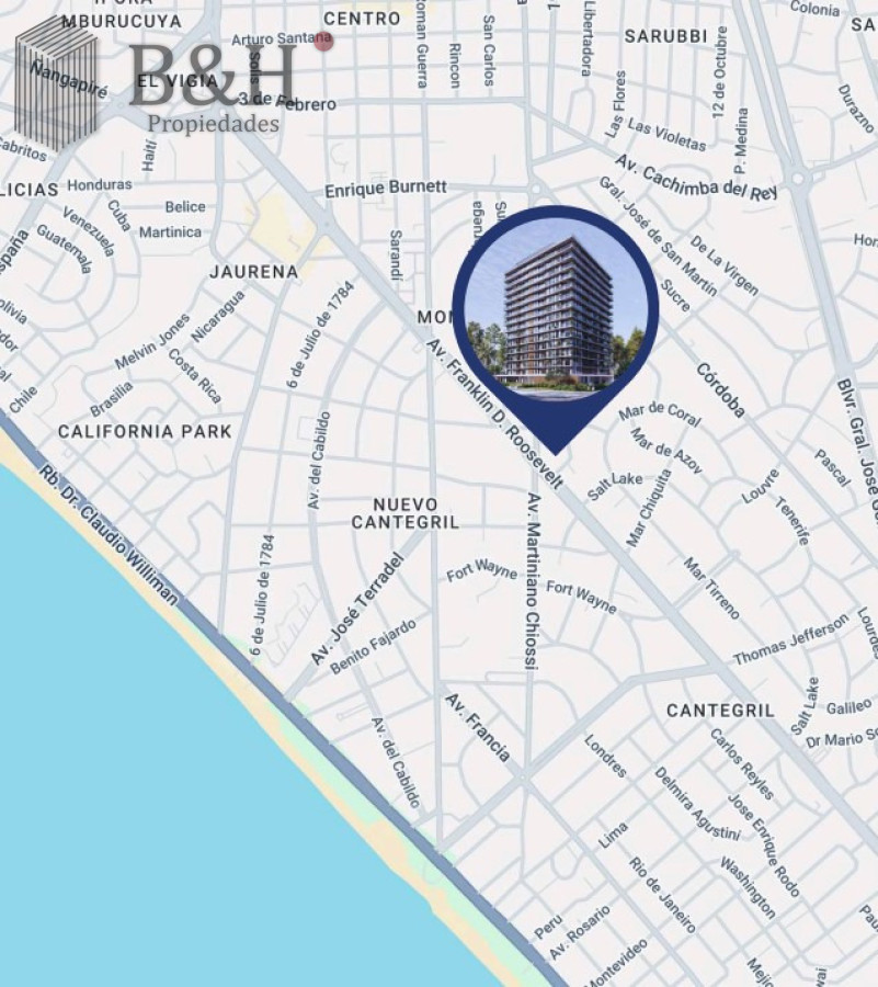 Apartamento ID.7467 - Mansa Tower Apto 2 dormitorios y 2 baños