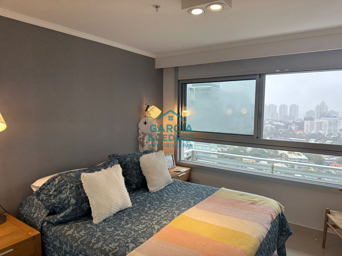 Apartamento ID.495 - Miami Boulevard, Punta del Este.  Apartamento de 2 dormitorios y 2 baños