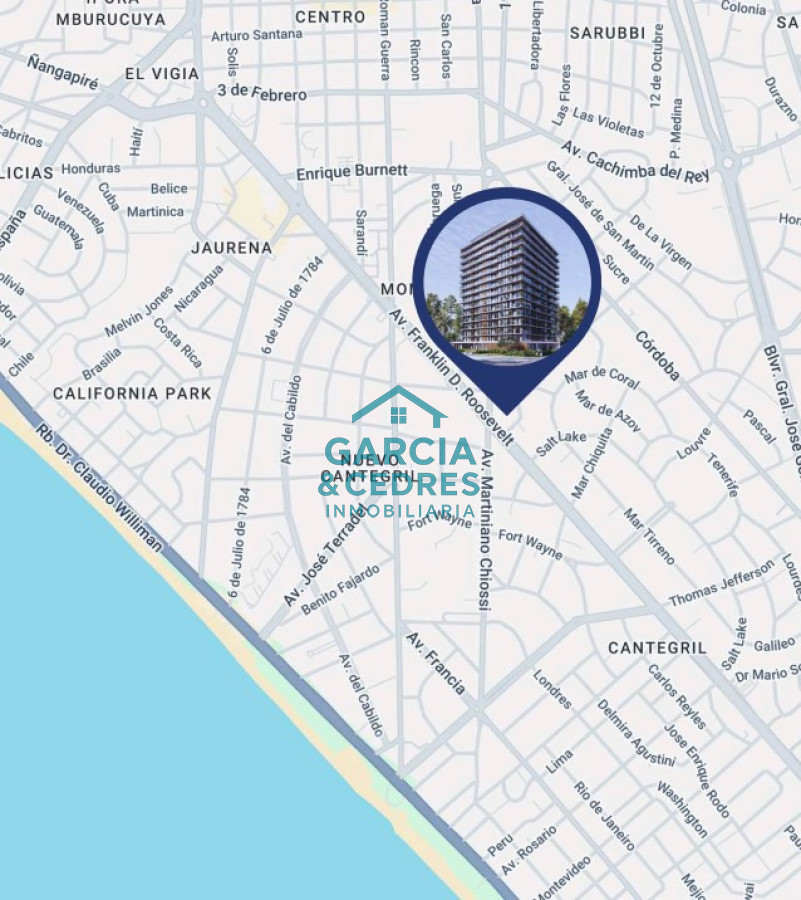 Apartamento ID.473 - Mansa Tower Apto 2 dormitorios y 2 baños