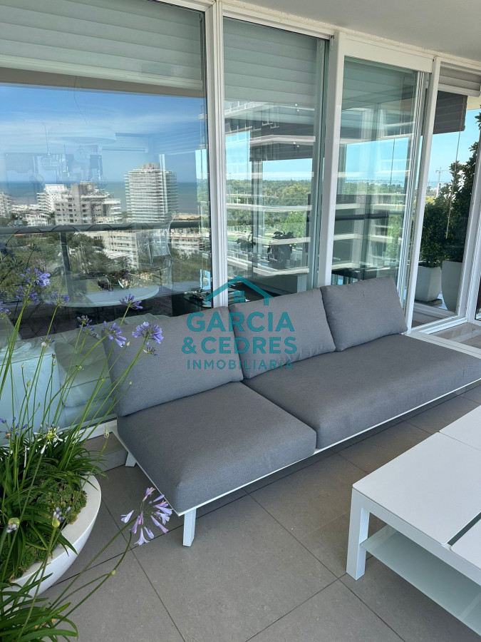 Apartamento ID.106 - ALQUILO EXCEPCIONAL  APTO DE 3 DORM Y 4 BAÑOS EN TORRE ONE I EN PLAYA BRAVA PISO 11