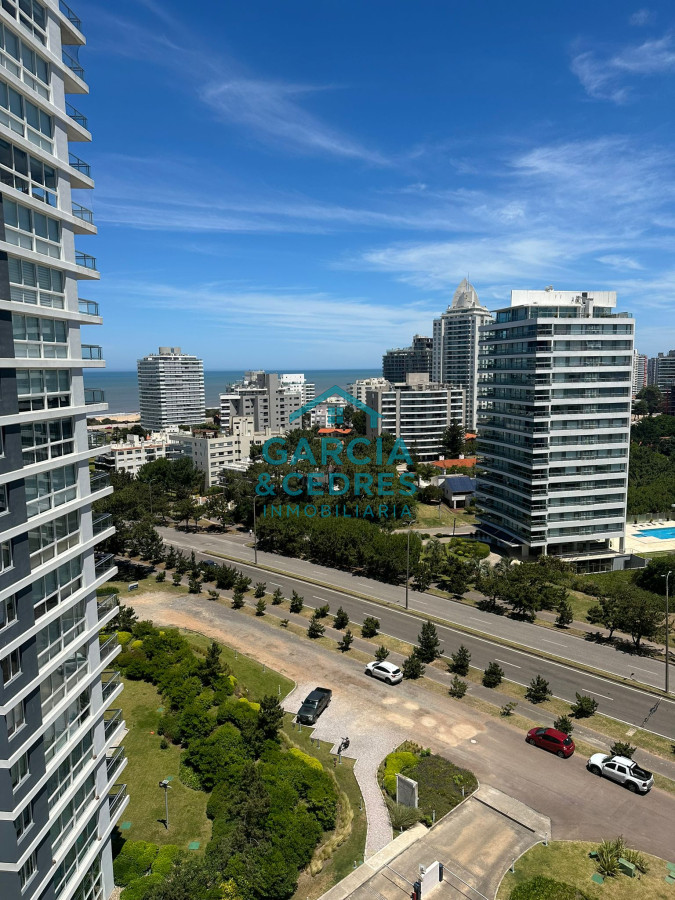 Apartamento ID.106 - ALQUILO EXCEPCIONAL  APTO DE 3 DORM Y 4 BAÑOS EN TORRE ONE I EN PLAYA BRAVA PISO 11