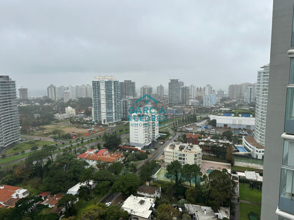 Apartamento ID.495 - Miami Boulevard, Punta del Este.  Apartamento de 2 dormitorios y 2 baños