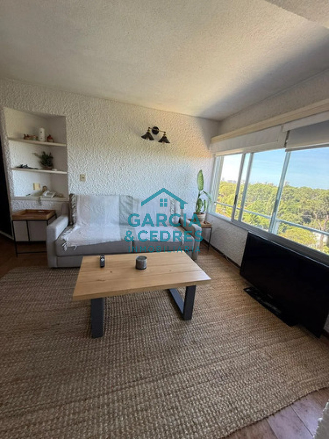 Apartamento ID.330 - Alquiler anual en apartamento amoblado de 1 dormitorio con piscina, Punta Del Este.