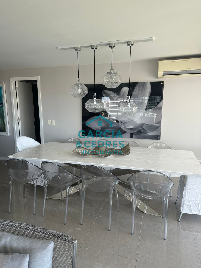 Apartamento ID.106 - ALQUILO EXCEPCIONAL  APTO DE 3 DORM Y 4 BAÑOS EN TORRE ONE I EN PLAYA BRAVA PISO 11