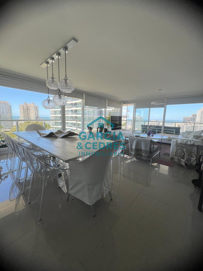 Apartamento ID.106 - ALQUILO EXCEPCIONAL  APTO DE 3 DORM Y 4 BAÑOS EN TORRE ONE I EN PLAYA BRAVA PISO 11