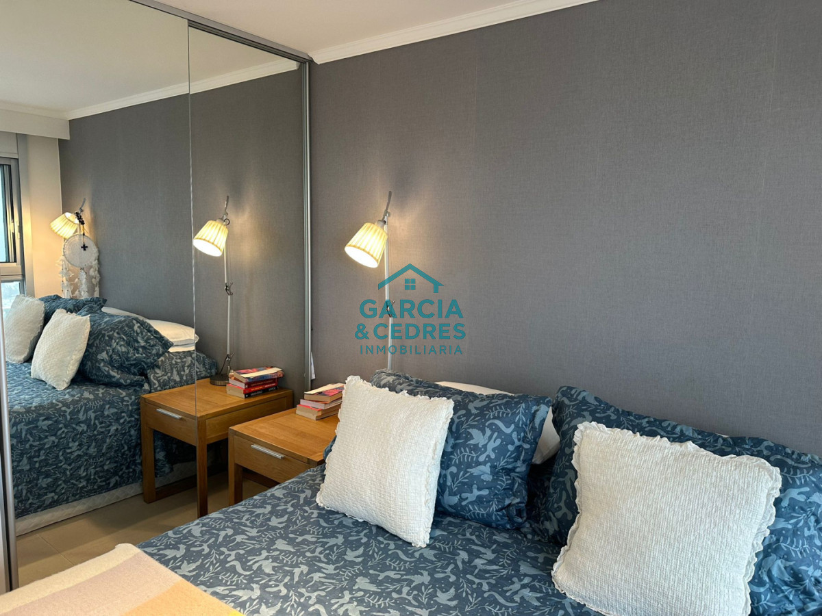 Apartamento ID.495 - Miami Boulevard, Punta del Este.  Apartamento de 2 dormitorios y 2 baños