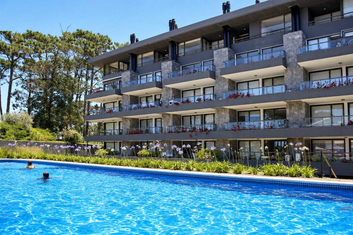 Apartamento de 1 dormitorio en Edificio Unique, Punta del Este