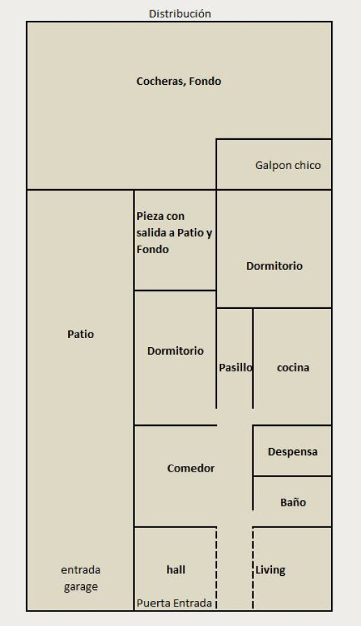 Casa ID.428 - Se Vende Casa 2 Dormitorios en Prado