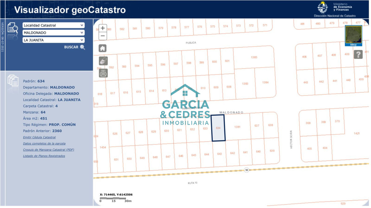 Terreno ID.296 - Terreno en La Juanita - A 1 cuadra del mar