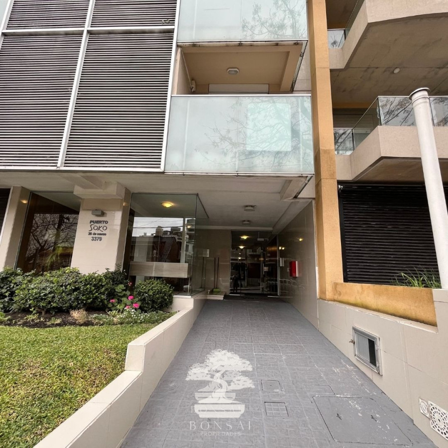 Apartamento ID.180 - Venta Apartamento 1 Dormitorio Con Garaje Pocitos Montevideo, Con Renta +7% V