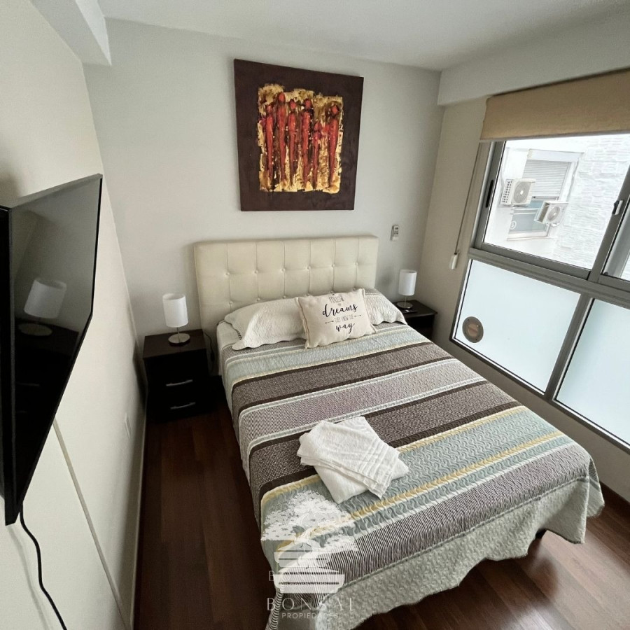 Apartamento ID.180 - Venta Apartamento 1 Dormitorio Con Garaje Pocitos Montevideo, Con Renta +7% V