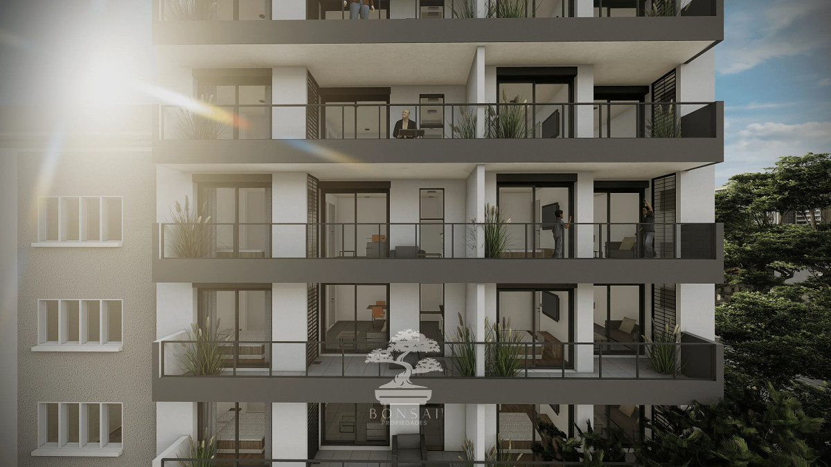 Apartamento ID.344 - Venta Apartamento a estrenar 2 Dormitorios con amplia terraza Cordón Montevideo B
