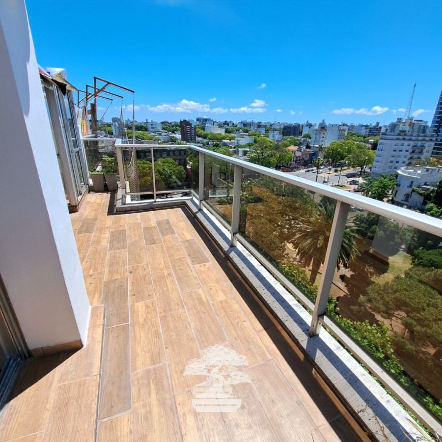 Apartamento ID.216 - Alquiler 1 Dormitorio con Gran Terraza Pocitos Montevideo B