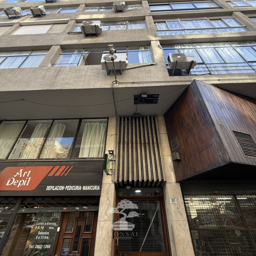 Apartamento ID.1104 - Alquiler Monoambiente Amoblado Centro Montevideo F 