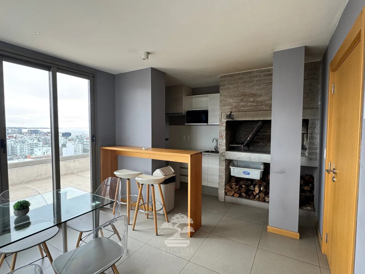 Apartamento ID.823 - Alquiler, Monoambiente, Punta Carretas, Montevideo S