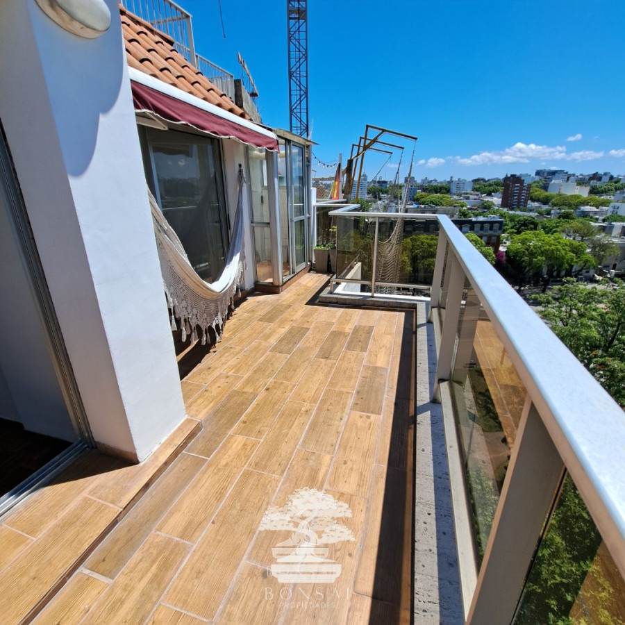 Apartamento ID.216 - Alquiler 1 Dormitorio con Gran Terraza Pocitos Montevideo B