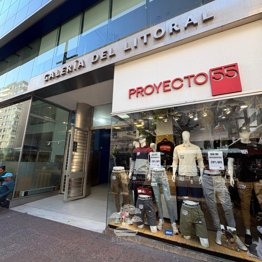 Local Comercial ID.907 - Alquiler Local Comercial Galería Centro Montevideo E