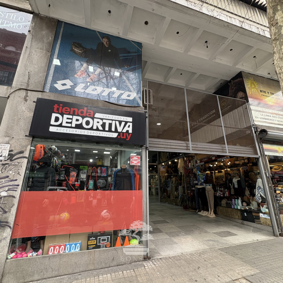 Local Comercial ID.1180 - Alquiler Local Comercial con GC Centro Montevideo E