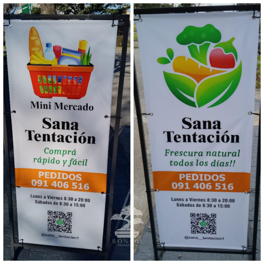 Local Comercial ID.880 - Venta Autoservice - Verdulería Buceo Montevideo. S