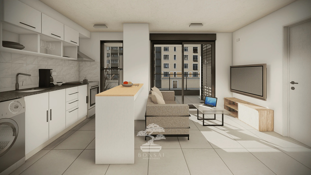 Apartamento ID.344 - Venta Apartamento a estrenar 2 Dormitorios con amplia terraza Cordón Montevideo B
