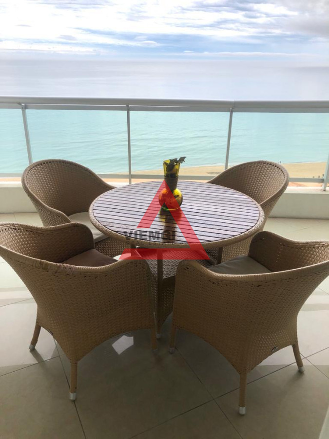 Apartamento ID.98 - Apartamento de 3 Dormitorios en Torre Aquarela con Vista al Mar - Playa Mansa