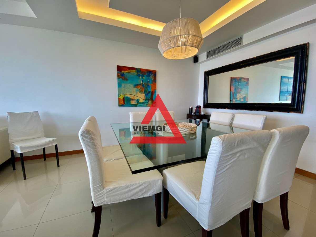 Apartamento ID.46 - Departamento Frente al Mar en Playa Brava – 3 Dormitorios y Servicio en Tiburón III