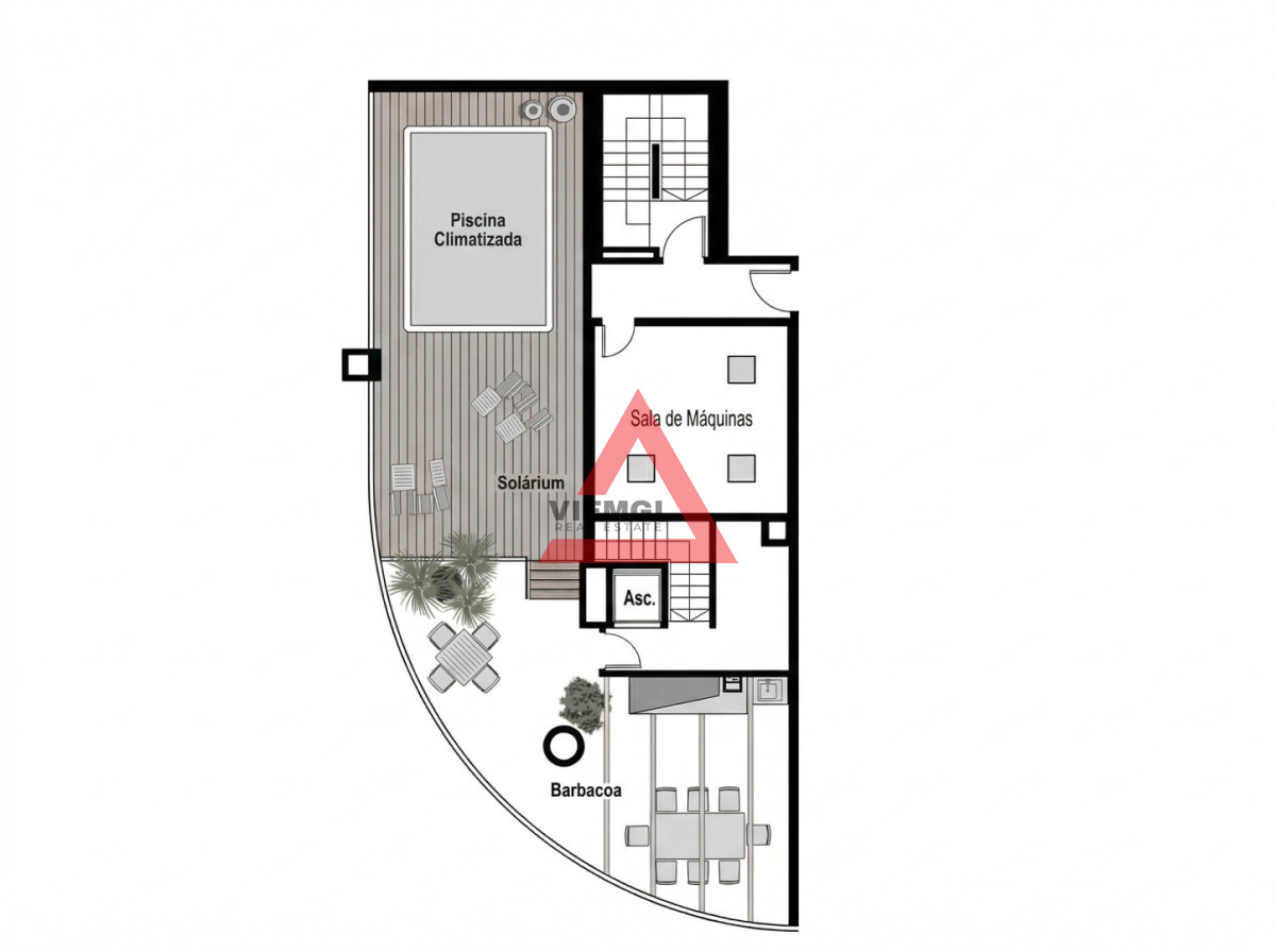 Apartamento ID.52 - Phenthouse en venta 4 dormitorios en Torre Aquarela - Playa Mansa, Punta del Este 
