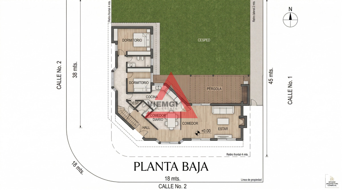 Casa ID.196 - Casa 3 dormitorios en Venta con piscina y jardín en Barrio Marly, Punta del Este