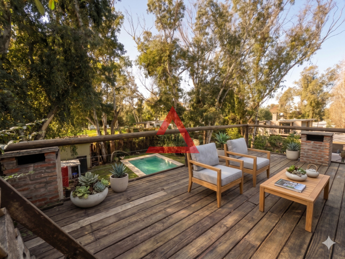 Casa ID.264 - Casa en venta en Balneario Buenos Aires con piscina, parrillero y 3 dormitorios, Manantiales