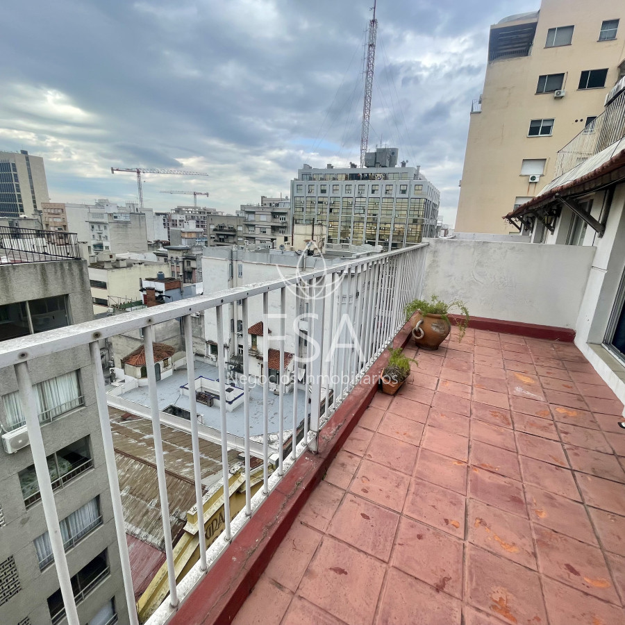 Apartamento ID.340 - Alquiler Apartamento 1 Dormitorio Amueblado Terraza Cordon Montevideo St