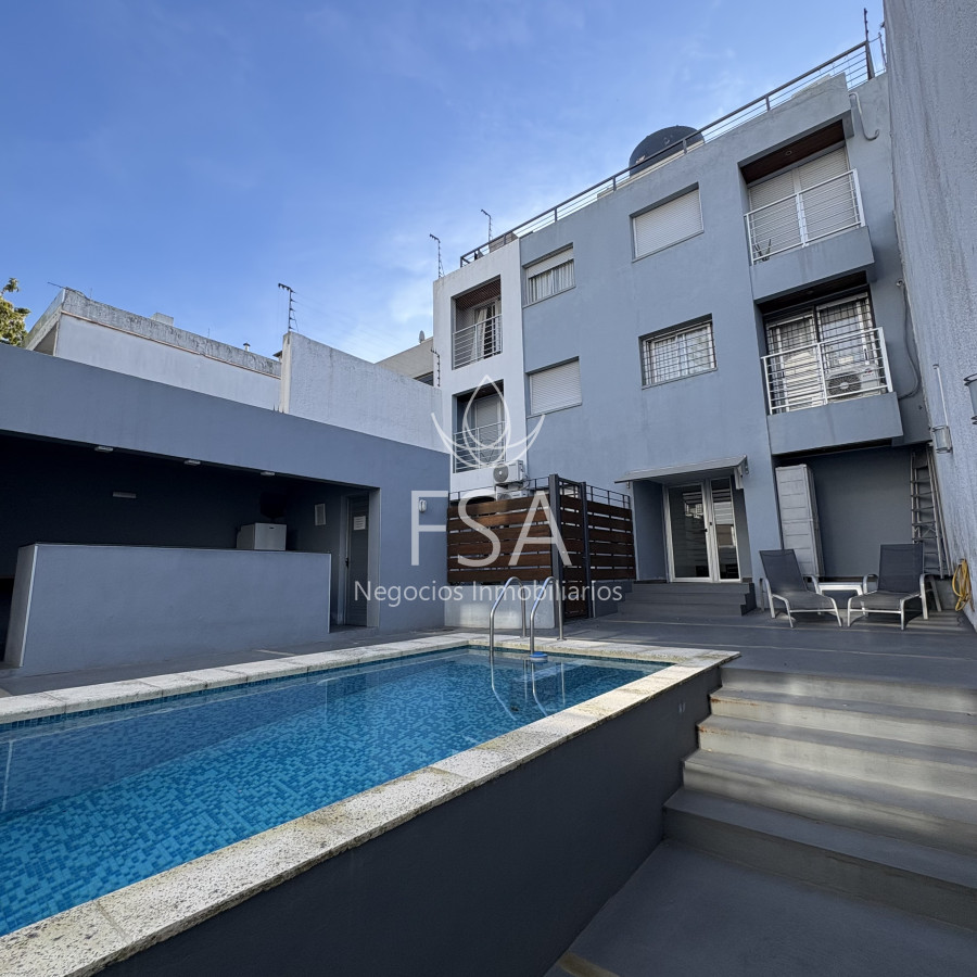 Apartamento ID.386 - Alquiler Apartamento 1 Dormitorio Piscina Pocitos Montevideo Ev